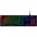 Клавіатура механічна HyperX Alloy Origins PBT, 104key, Aqua, USB-A, ENG/RU, RGB, чорний