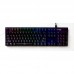 Клавіатура механічна HyperX Alloy Origins PBT, 104key, Aqua, USB-A, ENG/RU, RGB, чорний