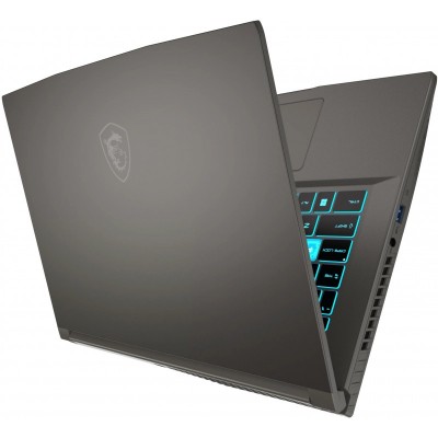 Ноутбук MSI Thin B12UC 15.6 FHD, Intel i5-12450H, 16GB, F1TB, NVD3050-6, DOS, чорний