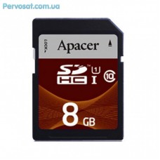 Карта пам'яті Apacer 8GB SDHC UHS-I Class10 RP (AP8GSDHC10U1-R) Карта пам'яті Apacer 8GB SDHC UHS-I Class10 RP (AP8GSDHC10U1-R)