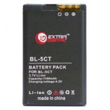 Акумуляторна батарея для телефону EXTRADIGITAL Nokia BL-5CT (1100 mAh) (BMN6275)