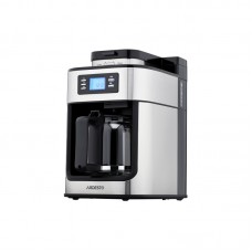 Кавоварка Ardesto YCM-D1200 - крапельна/ 1.2 л/ дисплей/ вбуд. кавомолка Кавоварка Ardesto YCM-D1200 - крапельна/ 1.2 л/ дисплей/ вбуд. кавомолка