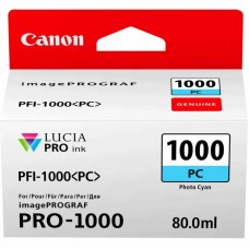 Картридж Canon PFI-1000PC (Photo Cyan) (0550C001) Картридж Canon PFI-1000PC (Photo Cyan) (0550C001)