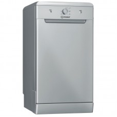 Посудомийна машина Indesit, 10компл., A+, 45см, сріблястий Посудомийна машина Indesit, 10компл., A+, 45см, сріблястий