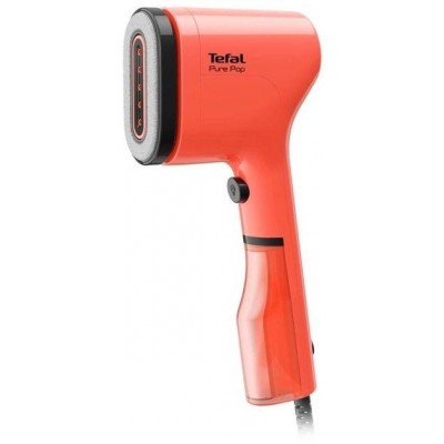 Відпарювач Tefal компактний PURE POP CORAL, 1300Вт, 70мл, постійна пара - 20гр, червоний