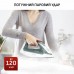 Праска Tefal Virtuo 30, 2000Вт, 240мл, паровий удар -120гр, постійна пара - 27гр, керам. підошва, біло-зелений