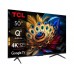 Телевізор 50" TCL QLED 4K 60Hz Smart Google TV Black
