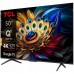 Телевізор 50" TCL QLED 4K 60Hz Smart Google TV Black