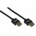 Кабель мультимедийный HDMI to HDMI 3.0m 2.0 Slim black 2E (2EW-1119-3m)