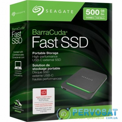 Накопитель SSD USB 3.1 500GB Seagate (STJM500400)
