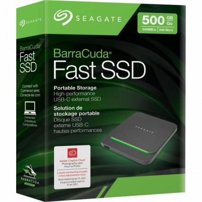 Накопитель SSD USB 3.1 500GB Seagate (STJM500400)