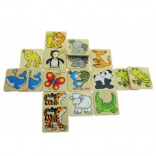 Гра мемо goki Жителі зоопарку Гра мемо goki Жителі зоопарку