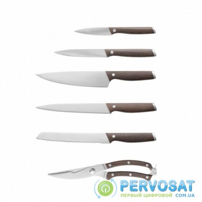 Набор ножей BergHOFF Essentials с подставкой 7 предметов (1307170)
