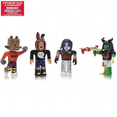 Ігровий набір Roblox Mix & Match Set Mischief Night W4, 4 фігурки та аксесуари Ігровий набір Roblox Mix & Match Set Mischief Night W4, 4 фігурки та аксесуари