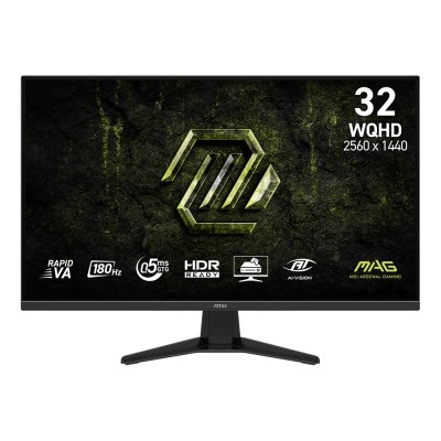 Монітор MSI 31.5" MAG 325QF-E18V 2xHDMI, DP, Audio, VA, 2560x1440, 180Hz, 0.5ms, sRGB 109%, AdaptiveSync