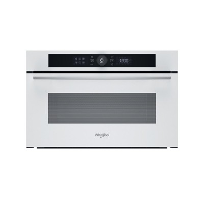 Мікрохвильова піч Whirlpool вбудована, 31л, електронне упр., 1000Вт, гриль, дисплей, білий