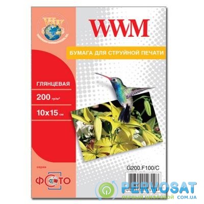 Бумага WWM 10x15 (G200.F5/C)