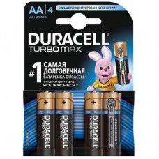 Батарейка AA TURBO MAX LR6 MN1500 * 4 Duracell (5000394069190 / 81546727) Батарейка AA TURBO MAX LR6 MN1500 * 4 Duracell (5000394069190 / 81546727)
