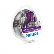 Лампа галогенна Philips H4 VisionPlus, 2шт/блістер Лампа галогенна Philips H4 VisionPlus, 2шт/блістер