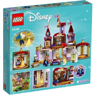 Конструктор LEGO Disney Замок Белль і Чудовиська 43196