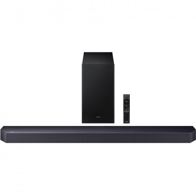 Саундбар Samsung HW-Q600F 380Вт, 3.1.2, BT, HDMI-eARC, саб, Dolby Atmos, чорний