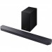 Саундбар Samsung HW-Q600F 380Вт, 3.1.2, BT, HDMI-eARC, саб, Dolby Atmos, чорний