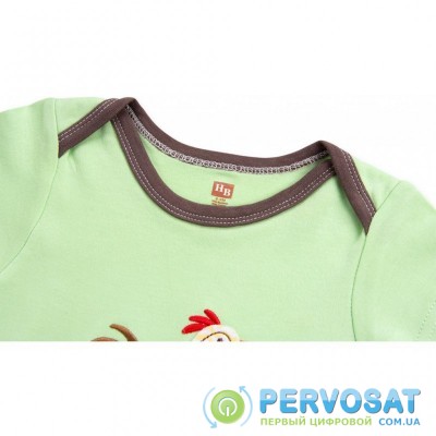 Набор детской одежды Luvable Friends из бамбука с рисунком животных зеленый для мальчиков (68353.0-3.G)