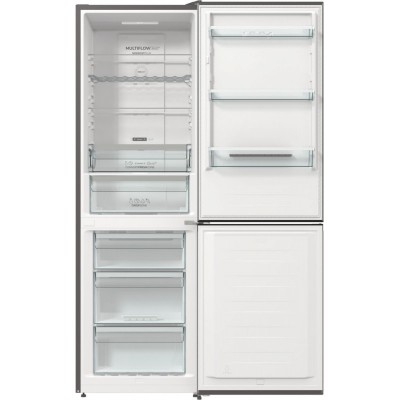 Холодильник з нижн. мороз. камерою Gorenje, 185х60х60см, 2 двері,203(99)л, А++, Total NF, Зона св-ті, Зовн. Диспл, нерж