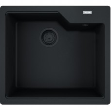 Мийка кухонна Franke Urban, фраграніт, прямокутник, без крила, 503х425х230мм, чаша - 1, врізна, UBG 610-56, чорний матовий