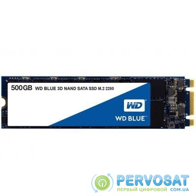 Накопитель SSD M.2 2280 500GB Western Digital (WDS500G2B0B)