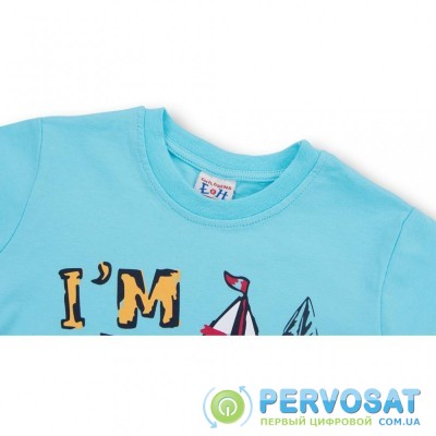 Набор детской одежды E&H с корабликами "I'm the captain" (8306-92B-blue)