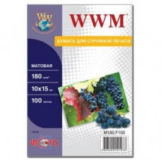 Папір WWM 10x15 (M180.F100) Папір WWM 10x15 (M180.F100)
