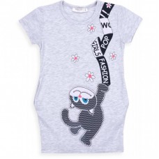 Плаття Breeze з котиком (9773-104G-gray) Плаття Breeze з котиком (9773-104G-gray)