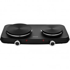 Плитка настільна Sencor електрична, комфорок - 2 на 1.5Вт + 1Вт, 15 і 18 см, керування - мех., чорний Плитка настільна Sencor електрична, комфорок - 2 на 1.5Вт + 1Вт, 15 і 18 см, керування - мех., чорний