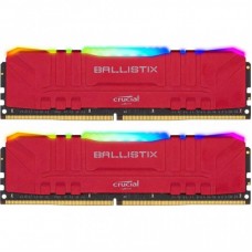 Модуль пам'яті для комп'ютера DDR4 32GB (2x16GB) 3200 MHz Ballistix Red RGB Micron (BL2K16G32C16U4RL)