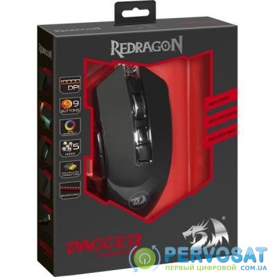 Мышка Redragon Dagger IR USB Black (75092)