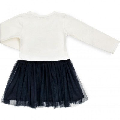 Плаття Breeze з зайчиками (12680-98G-cream)
