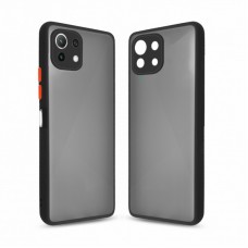 Чохол до моб. телефона MakeFuture Xiaomi Mi 11 Lite Frame (Matte PC+TPU) Black (MCMF-XM11LBK) Чохол до моб. телефона MakeFuture Xiaomi Mi 11 Lite Frame (Matte PC+TPU) Black (MCMF-XM11LBK)