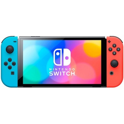 Ігрова консоль Nintendo Switch OLED (неоновий червоний/неоновий синій)