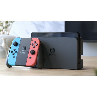 Ігрова консоль Nintendo Switch OLED (неоновий червоний/неоновий синій)
