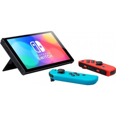 Ігрова консоль Nintendo Switch OLED (неоновий червоний/неоновий синій)