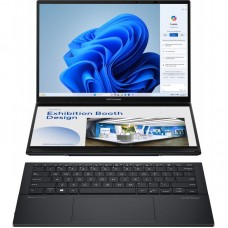 Ноутбук ASUS Zenbook DUO UX8406CA-QL049W 14" FHD OLED, Intel Ultra 7 255H, 32GB, F1TB, UMA, Win11, Сірий