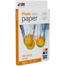 Папір ColorWay 10x15 180г glossy OEM, 50л (PG1800504R_OEM) Папір ColorWay 10x15 180г glossy OEM, 50л (PG1800504R_OEM)