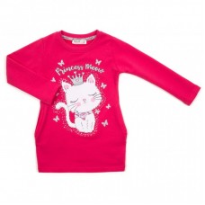 Плаття Breeze з котиком (14466-104G-pink) Плаття Breeze з котиком (14466-104G-pink)