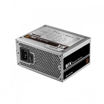 Блок живлення CHIEFTEC Smart BFX-450BS,450W,9cm fan,eff. &gt;85%,80+ Bronze,24+8pin(4+4),2xMolex,3xSATA,2xPCIe 8pin(6+2),SFX,Bulk