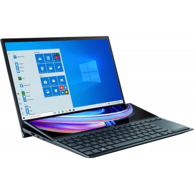 Ноутбук ASUS Zenbook Duo UX482EG-HY286T 14FHD Touch IPS/Intel i7-1165G7/32/1024F/NVD450-2/W10/Blue