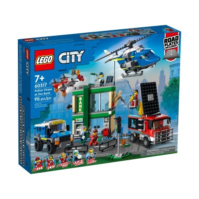 Конструктор LEGO City Погоня поліції в банку