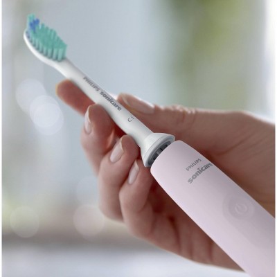 Щітка зубна електр. Philips, Sonicare Gemini 3100, 31т. колив/хв, насадок-1, футляр, рожевий