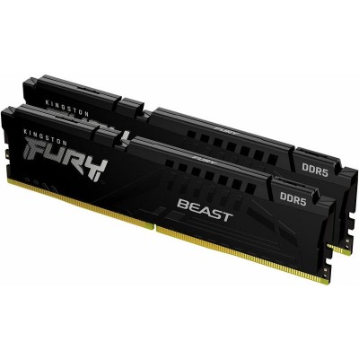 Пам'ять ПК Kingston DDR5 16GB KIT (8GBx2) 5600 FURY Beast EXPO
