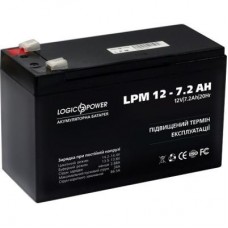 Батарея до ДБЖ LogicPower LPM 12В 7.2 Ач (3863) Батарея до ДБЖ LogicPower LPM 12В 7.2 Ач (3863)